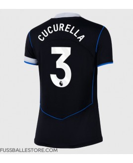Günstige Chelsea Marc Cucurella #3 3rd trikot Damen 2025-26 Kurzarm